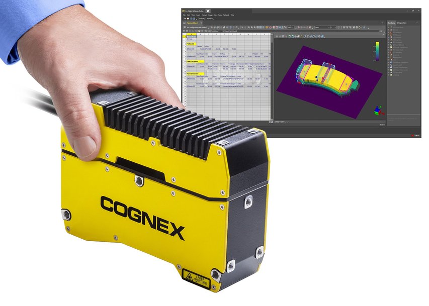 Cognex présente le système de vision In-Sight® 3D-L4000